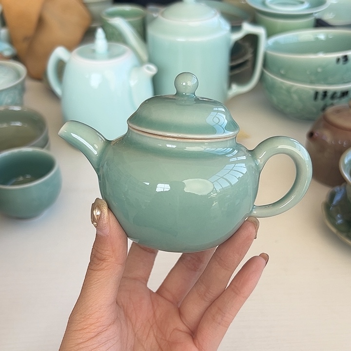 小米茶器龙泉青瓷