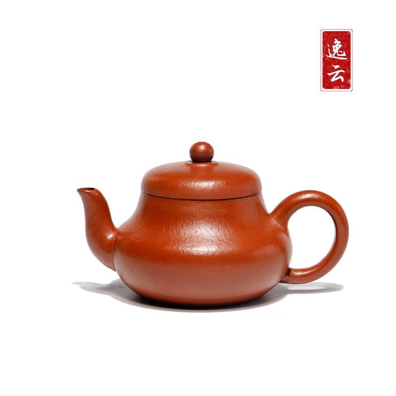 【君德】原矿小煤窑朱泥正宗宜兴紫砂壶 全手工中式泡茶壶茶具180cc