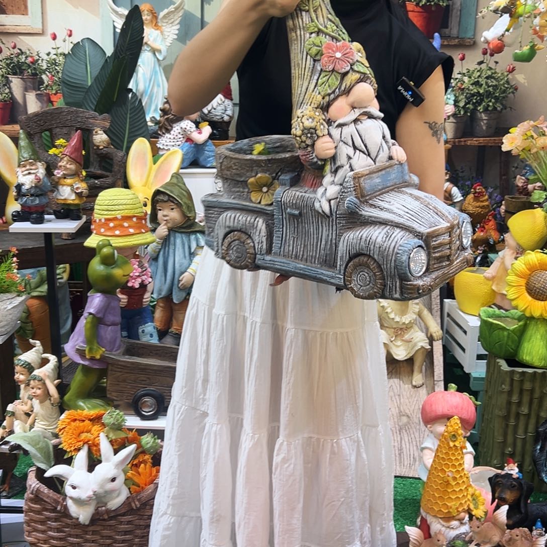 摆件花园摆件红红火火