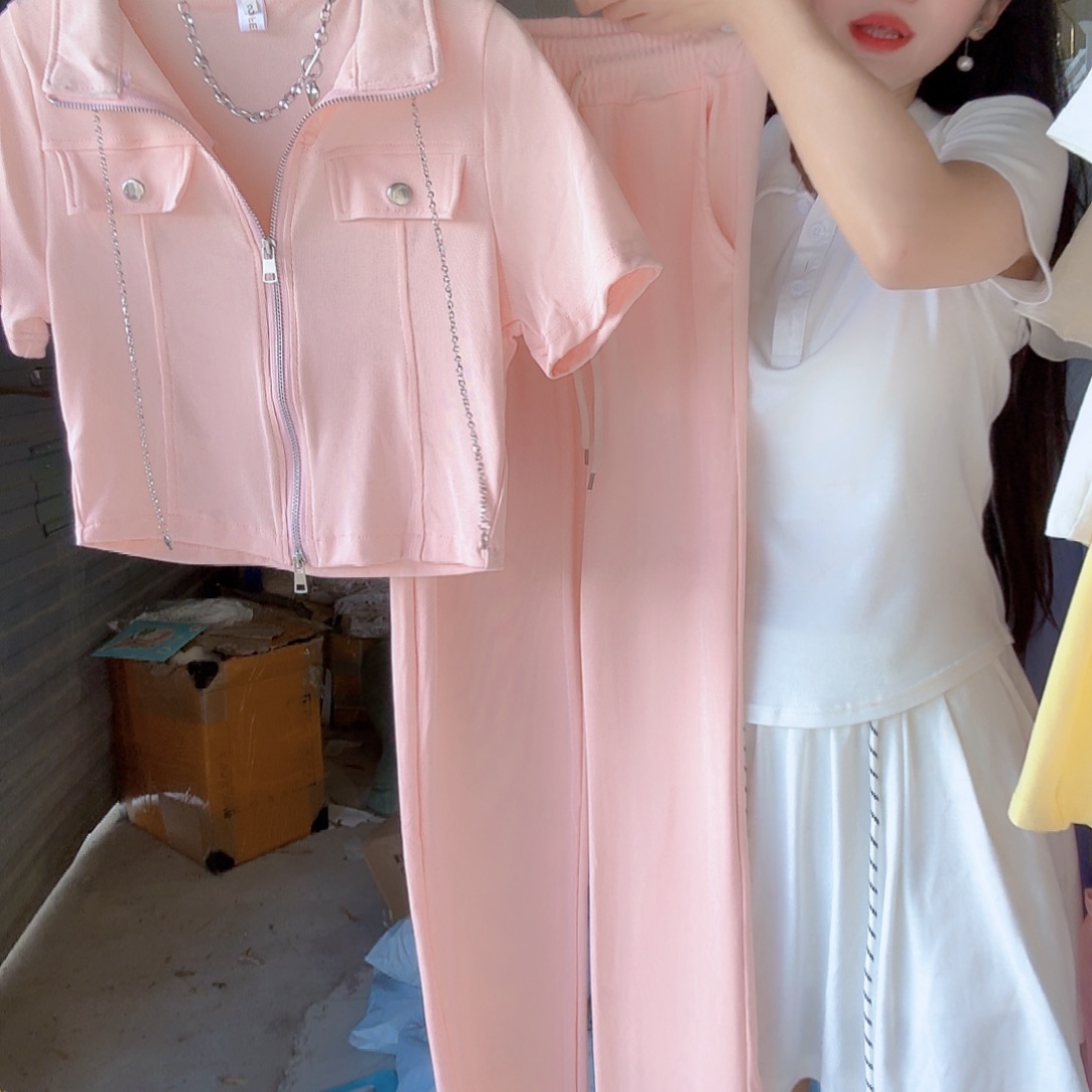 078 女装夏季连衣裙修身中袖