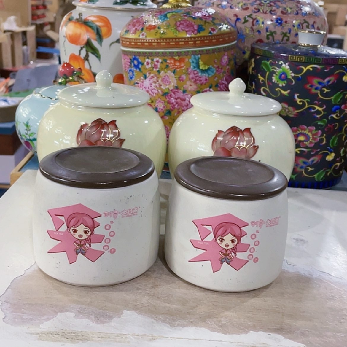 【闪购商品】罐茶叶罐陶瓷茶叶罐