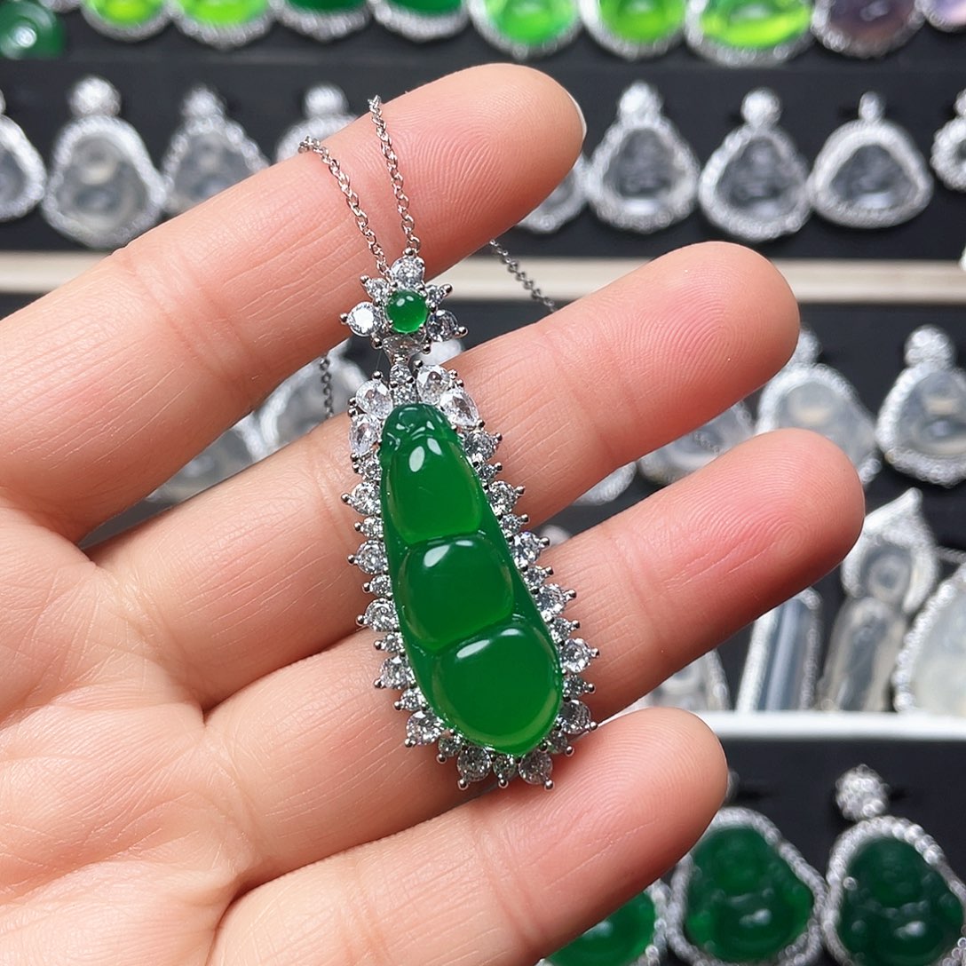 玛瑙/玉髓颈饰合金