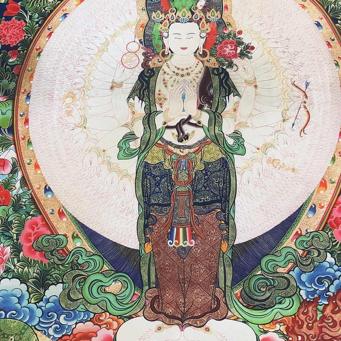 卷轴画唐卡精品原作