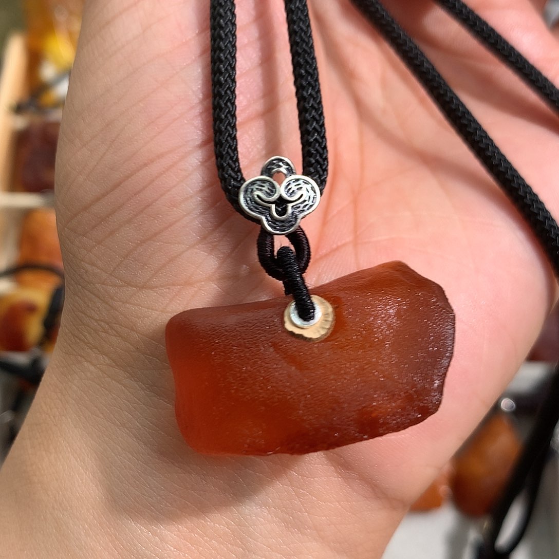 蜜蜡裸石未镶嵌你