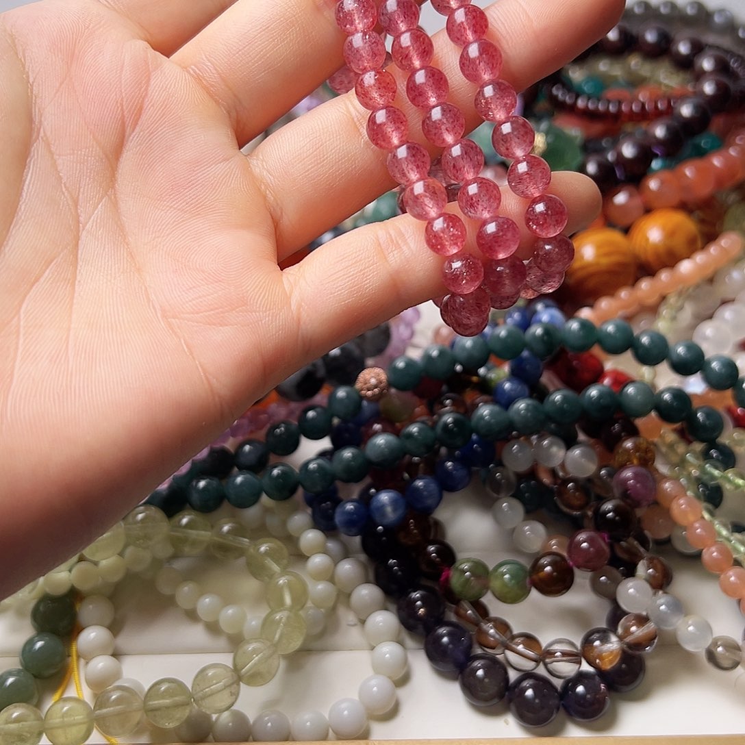 未镶嵌手链水晶福利