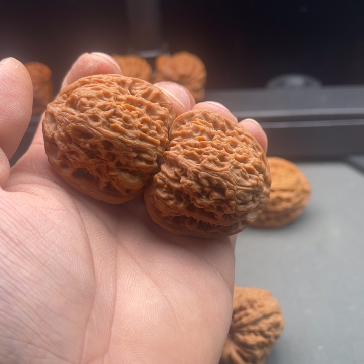 把件文玩核桃40 全品南将石