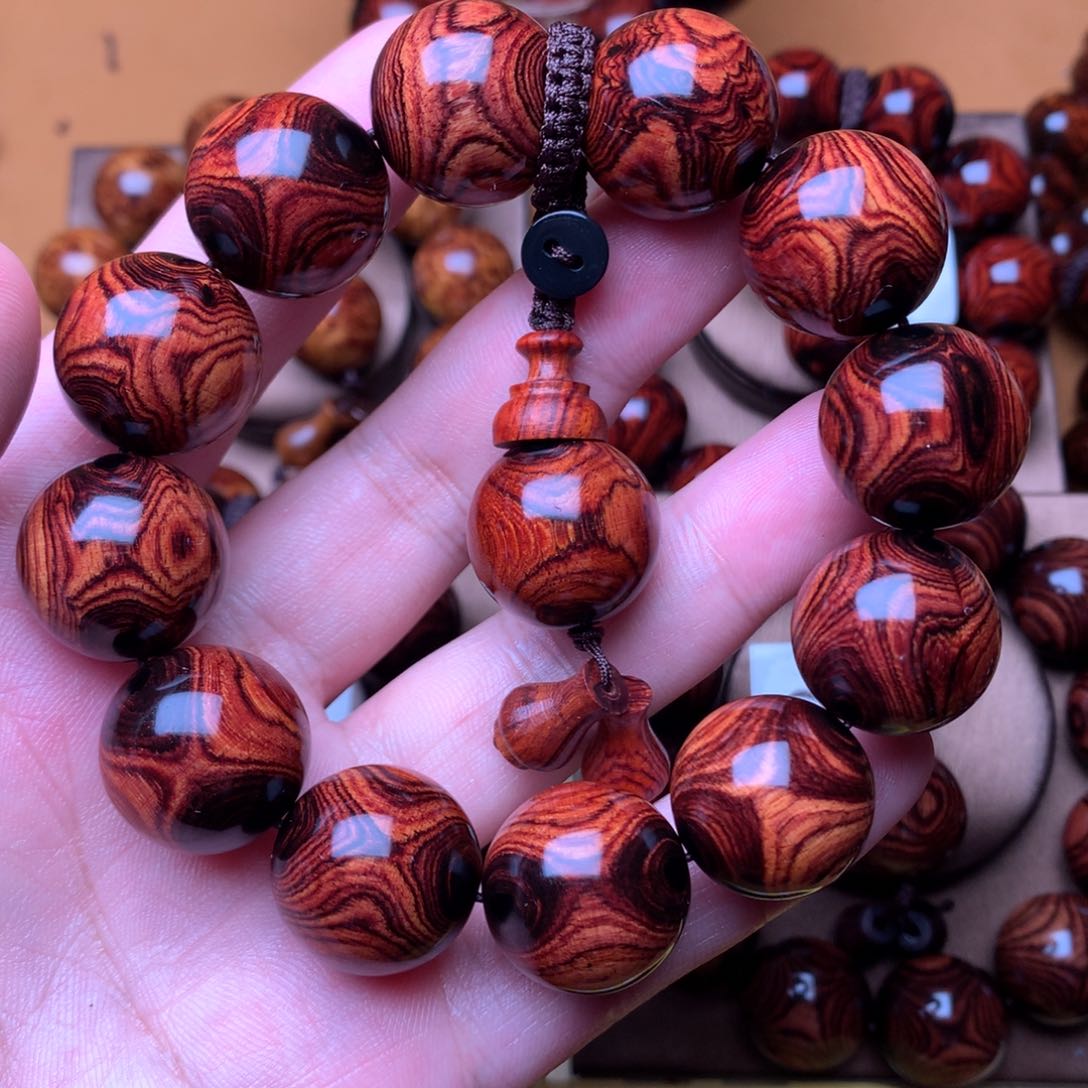 黄花梨/降香黄檀黄花梨手串2.0