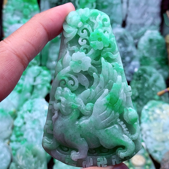 翡翠吊坠(不含链)未镶嵌