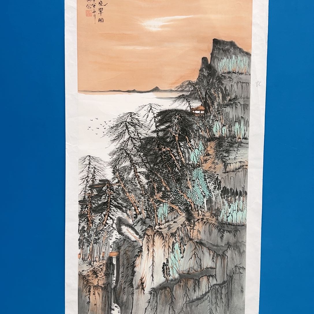 国画苏珊展览原作