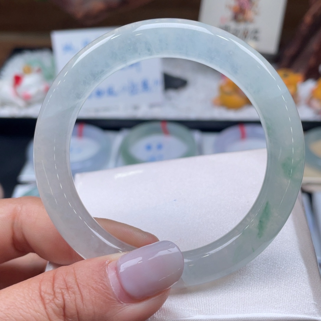 翡翠手镯未镶嵌42号