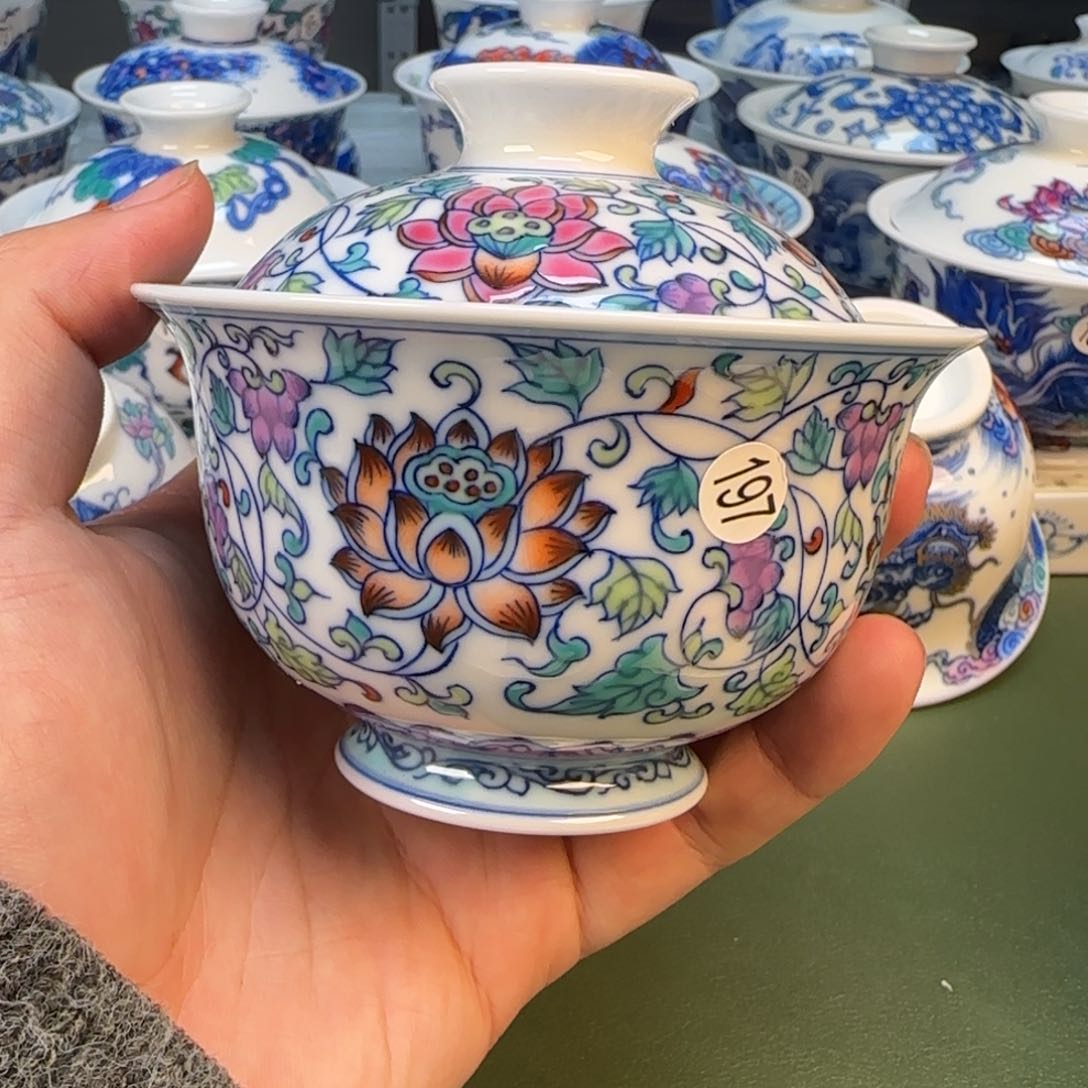彦祖纯手工手绘茶具197