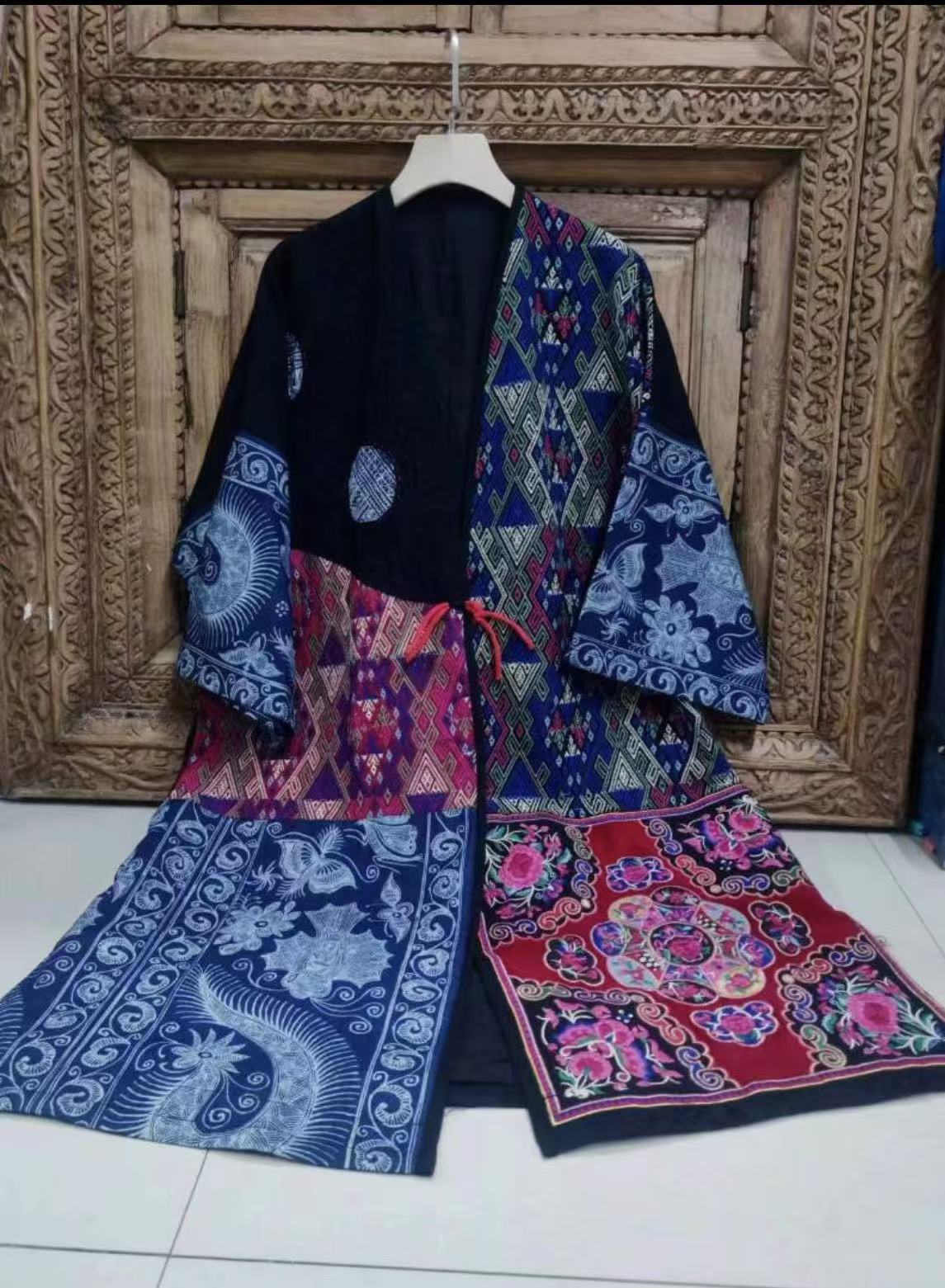 （再见时光）手工老绣重工外套