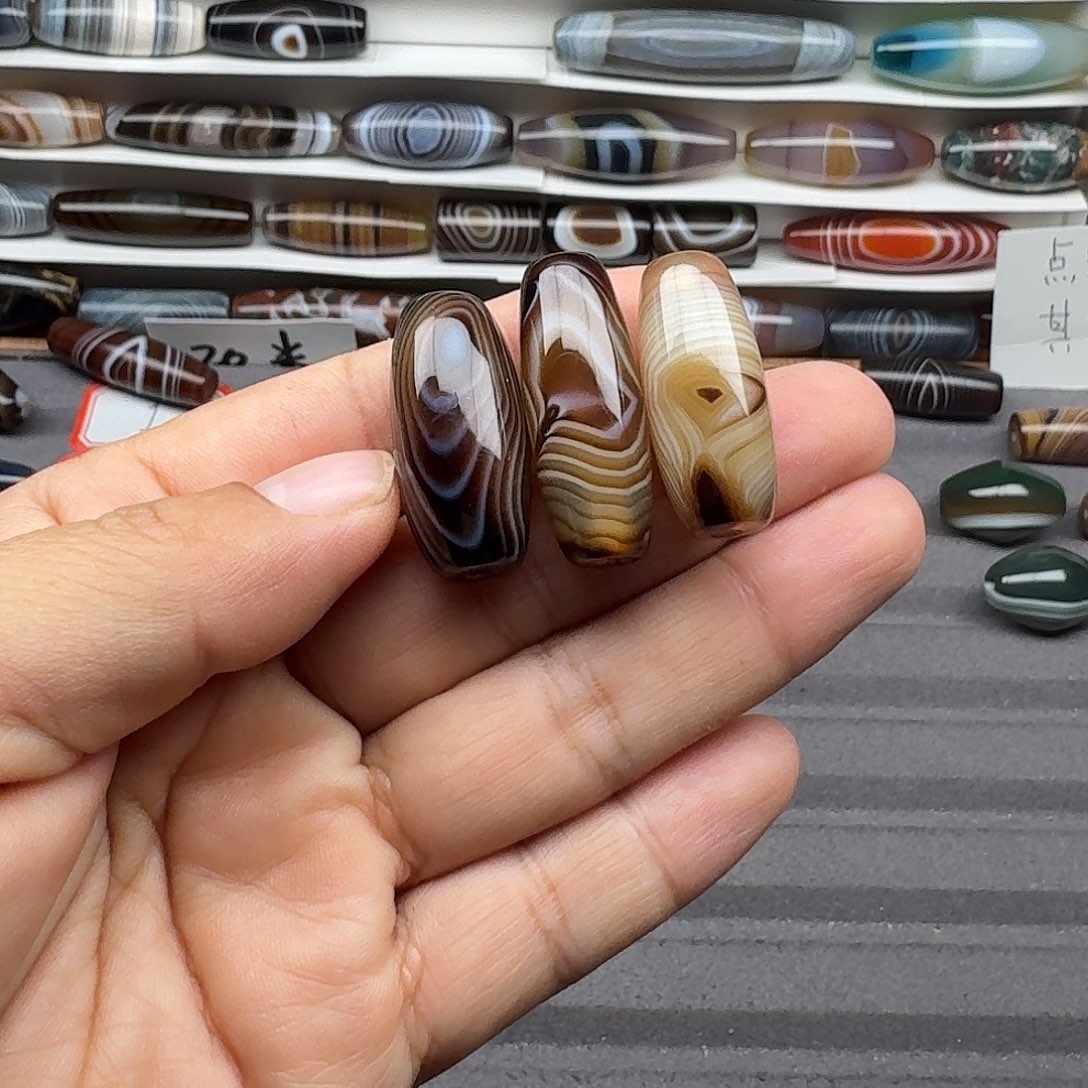 平***乐玛瑙/玉髓合金珠宝半成品