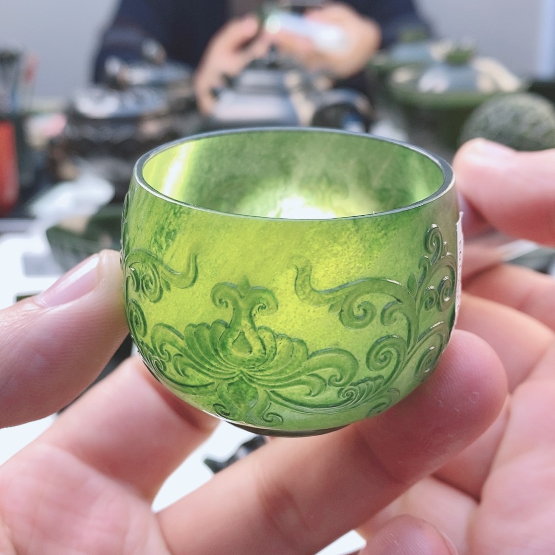 和田玉（青玉）把件未镶嵌