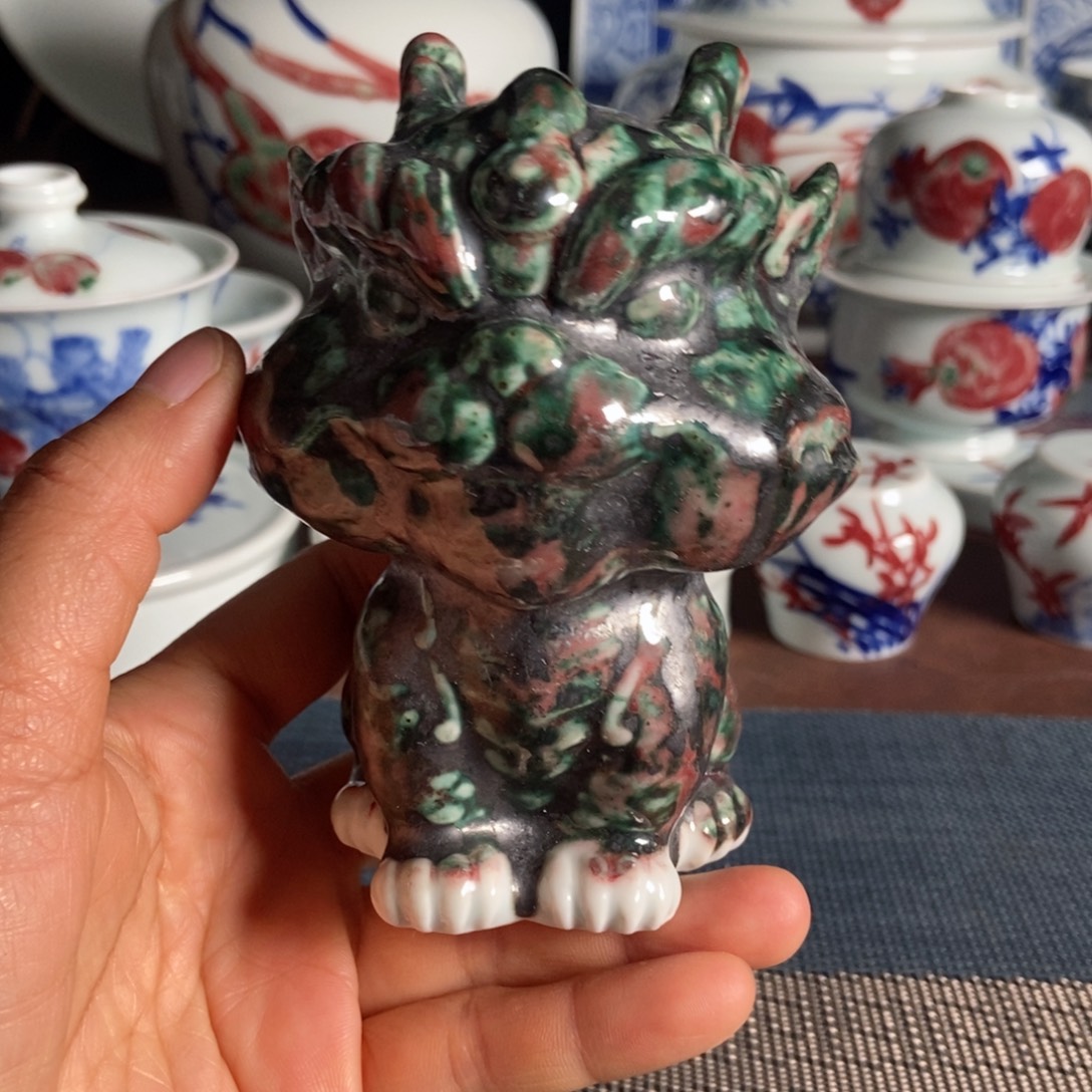 陶摆件景德镇的陶瓷艺术微瑕