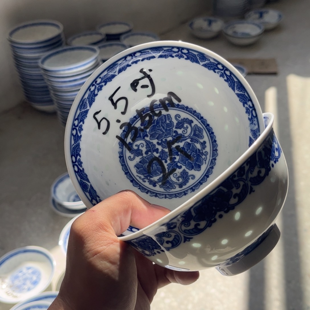 景德镇高温细白瓷餐具