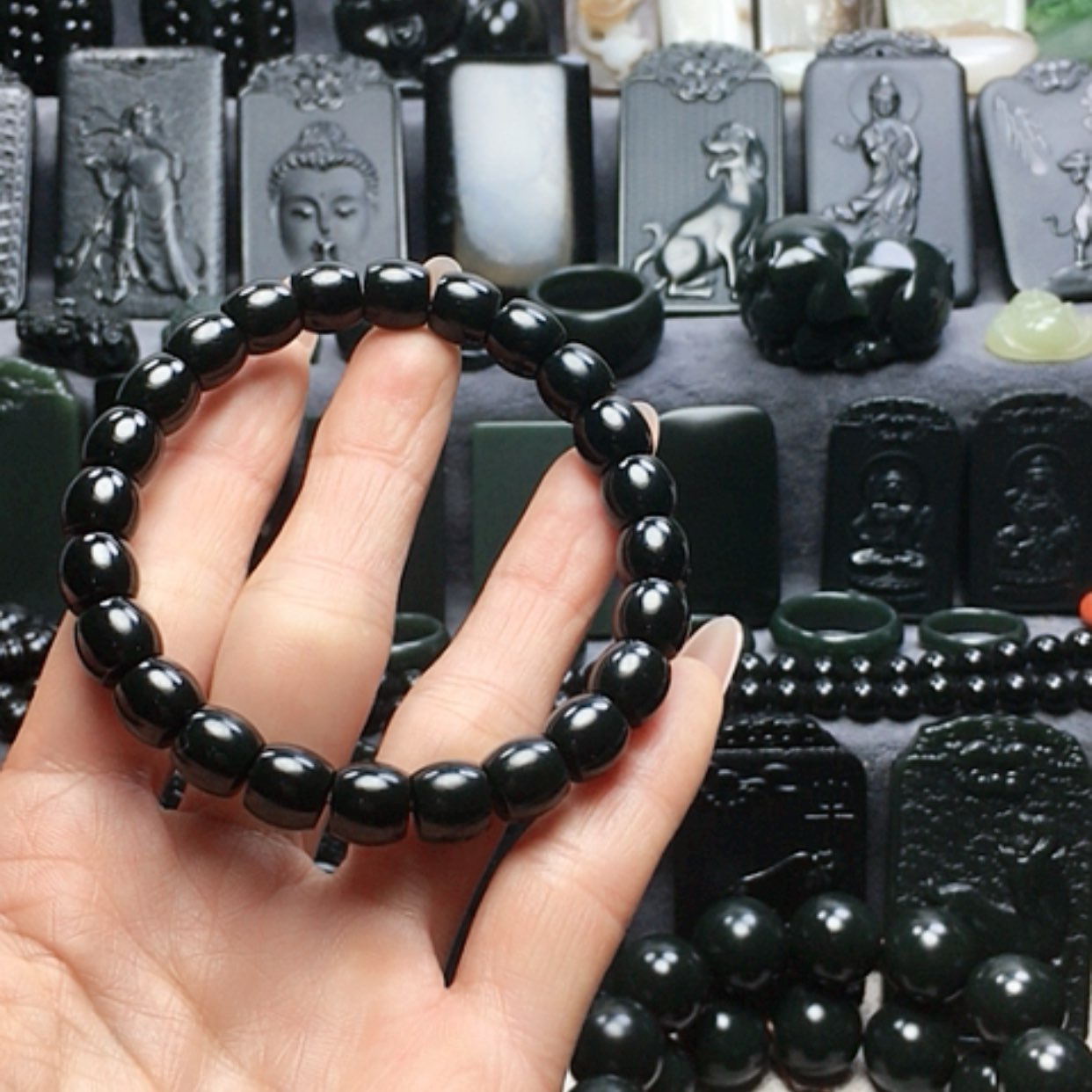 【闪购商品】和田玉手串未镶嵌