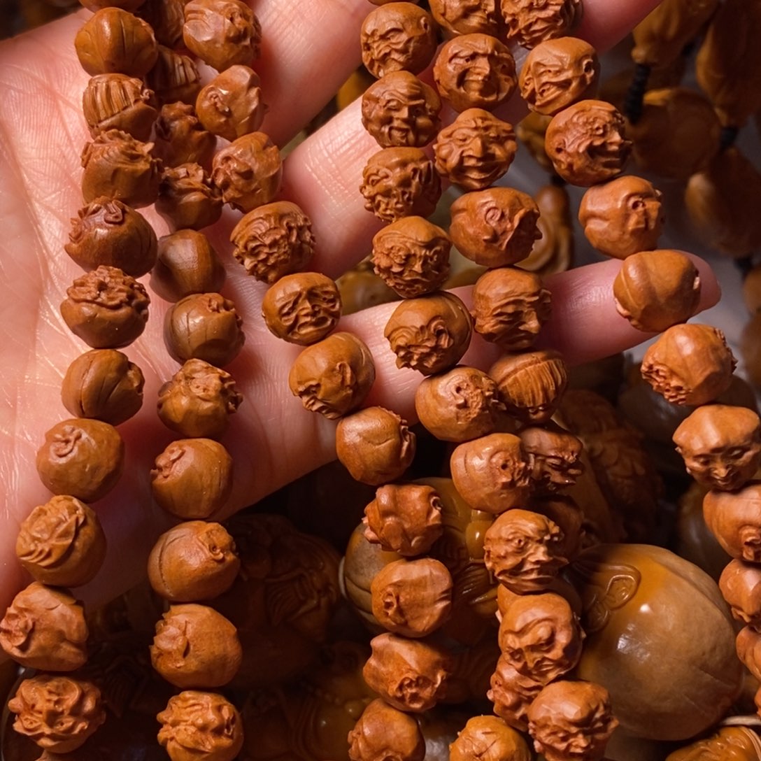 用***9手串/手链橄榄核桃核罗汉108