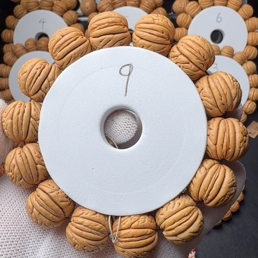 桃核手串虎皮肌肉