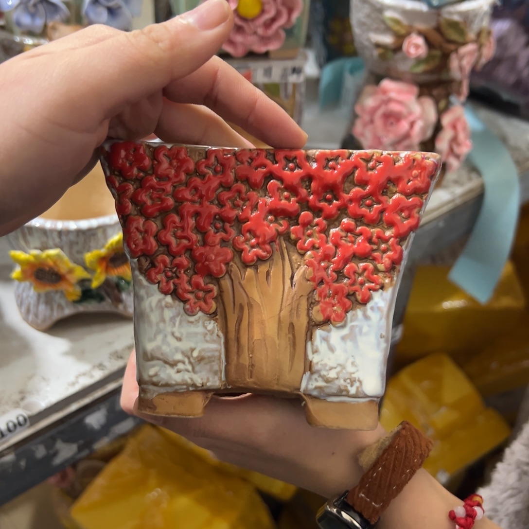 花盆，拍满20发货，退款拉黑瑕疵487