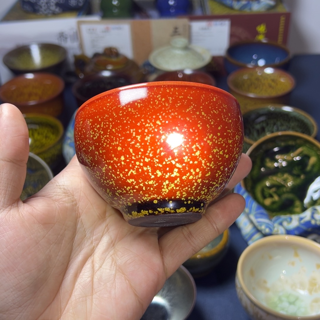 茶盏建阳建盏喝茶主人杯
