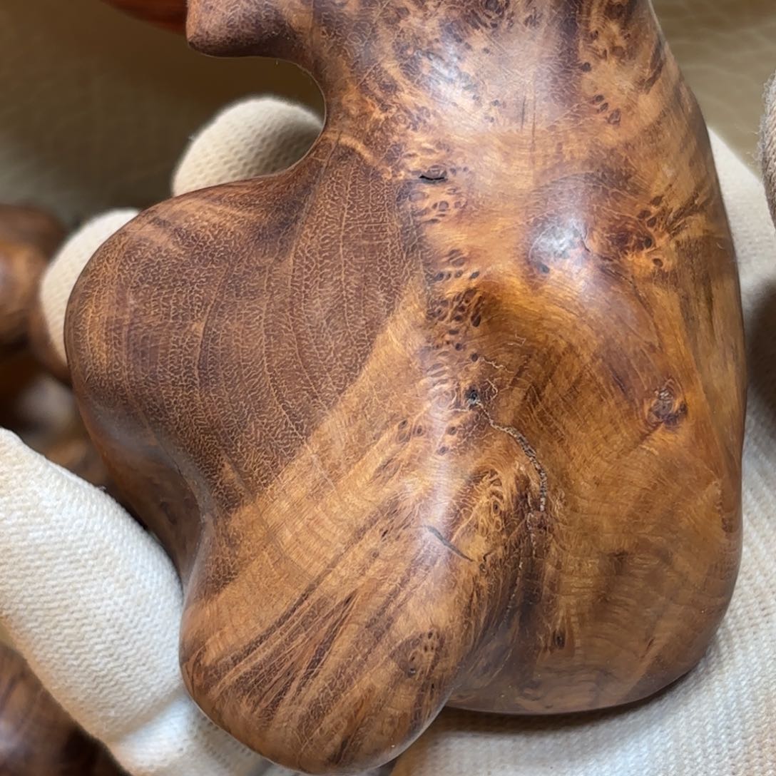 柏木（崖柏）温**象北太行随行手把件