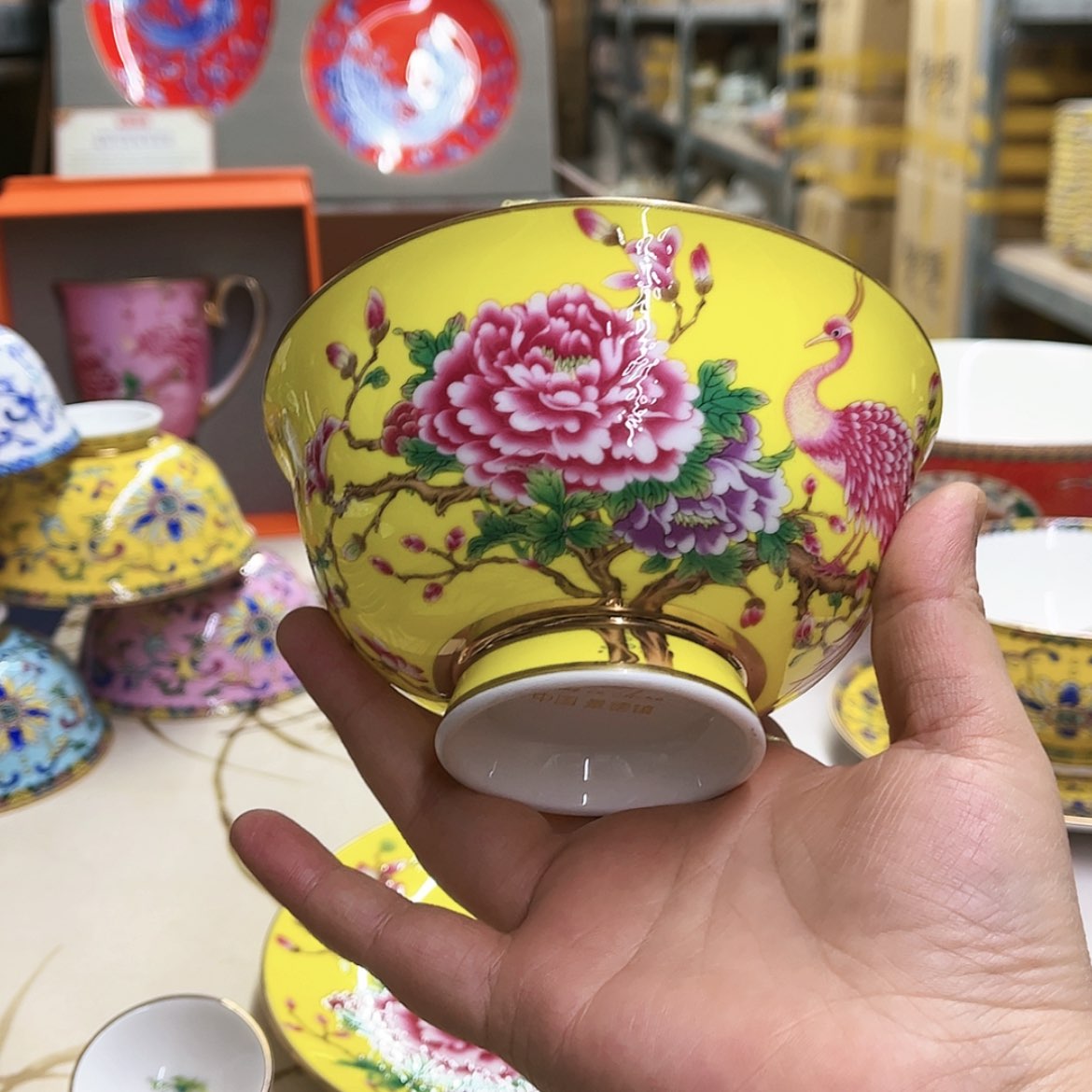 【闪购商品】骨瓷5英寸6黄。。。。。。