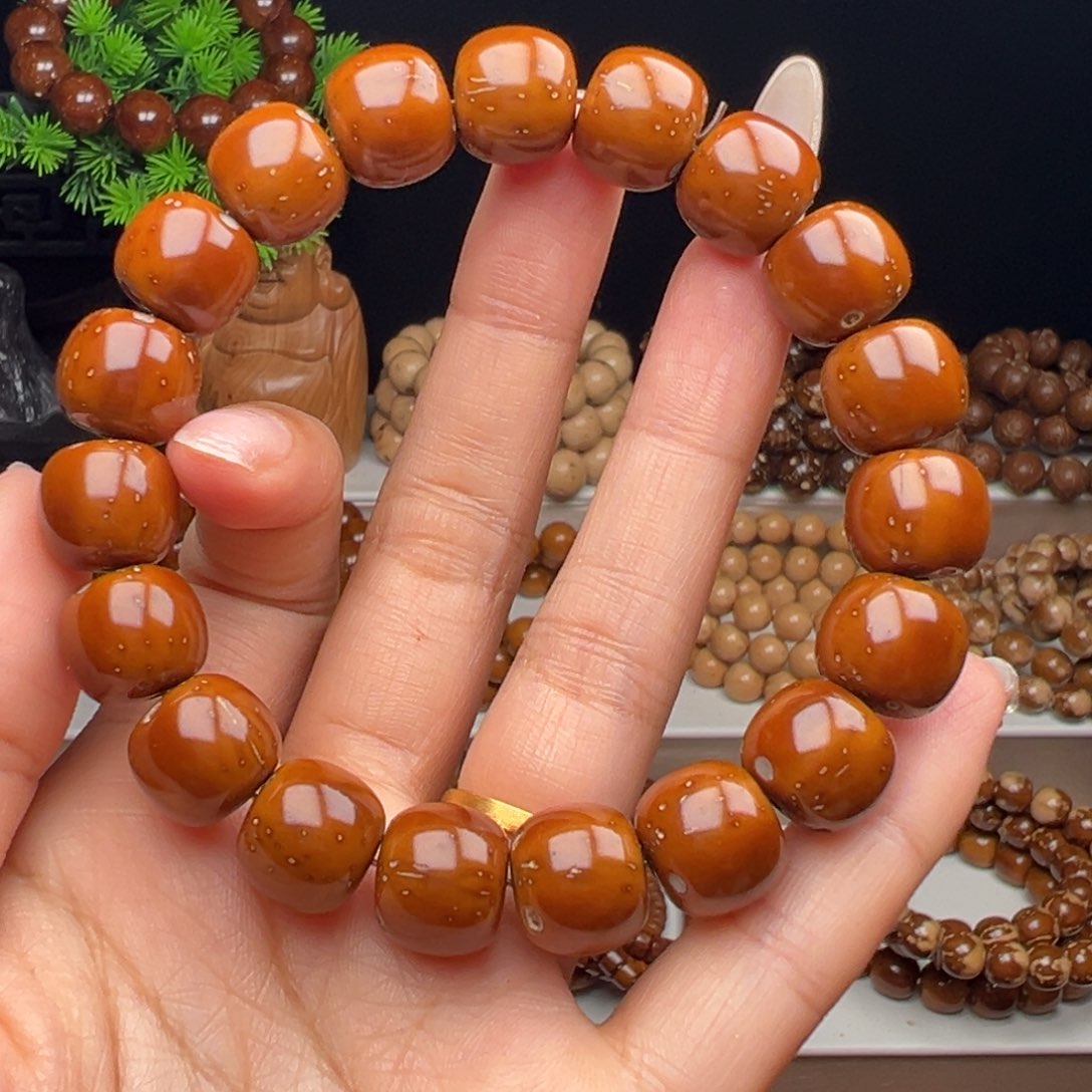 紫金鼠手串卡13半实心老型