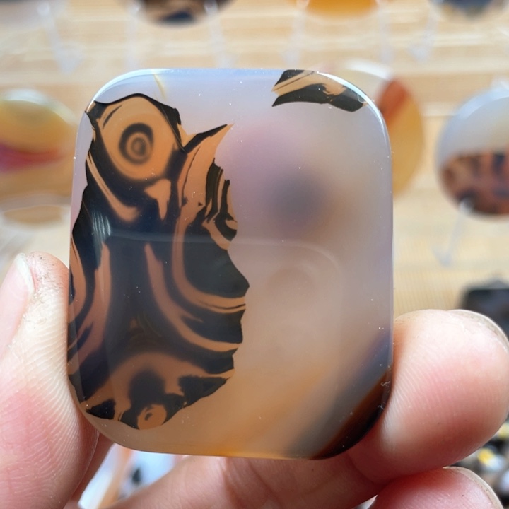 玛瑙/玉髓吊坠未镶嵌