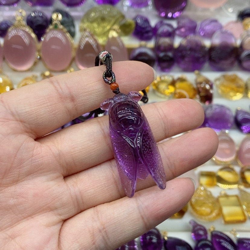 【闪购商品】水晶水晶吊坠未镶嵌