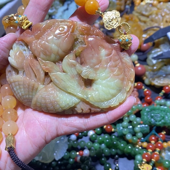 岫玉岫玉吊坠未镶嵌