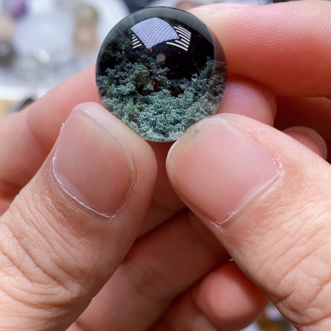 水晶颈饰未镶嵌圆球