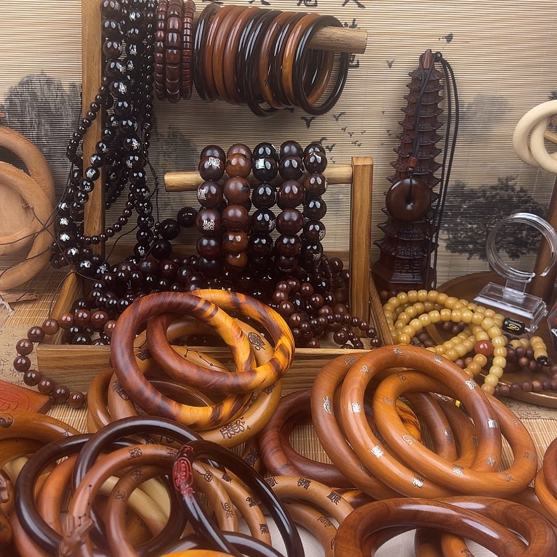 凯****75内径镶银乾坤圈双面