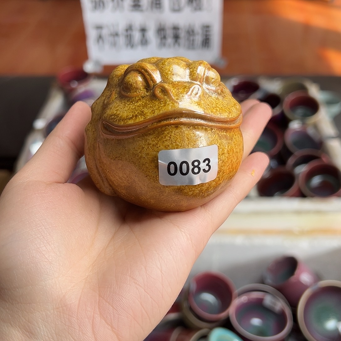 摆件陶窑口自销原矿钧瓷