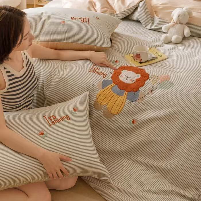 2025秋冬治愈系卡通萌趣系列四件套