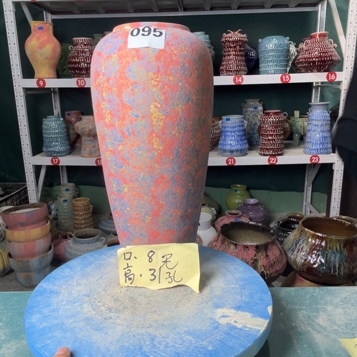 景德镇陶瓷花盆花器095