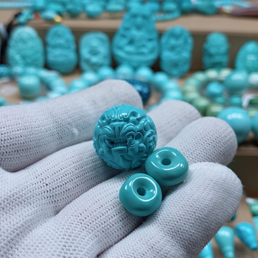 绿松石珠宝奇石未镶嵌用****4