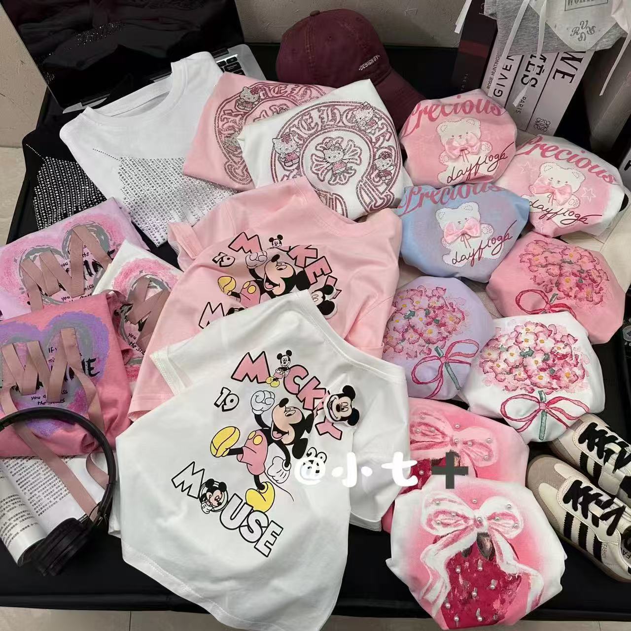 【扣号链接3】【找到对应价格 备注编码】夏款 儿童韩版上衣