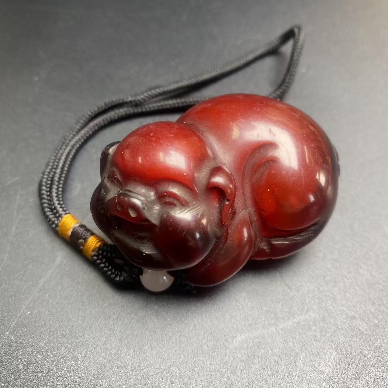 小猪 手把件 红涵哲堂高端精选