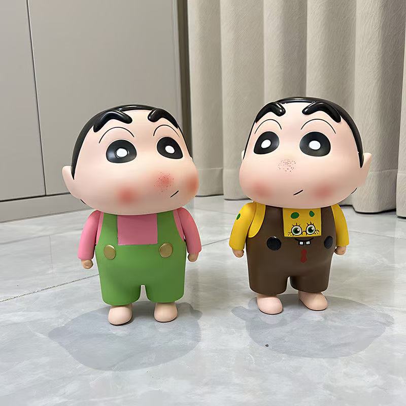 【PF严选】背带蜡笔小新 高度23cm 手办模玩摆件