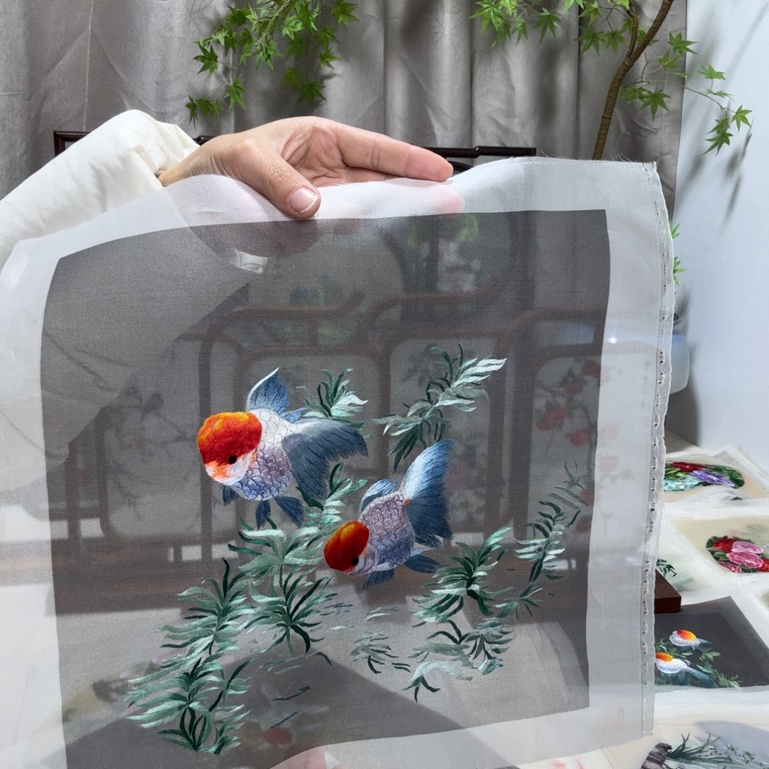 苏绣纯手工双面绣