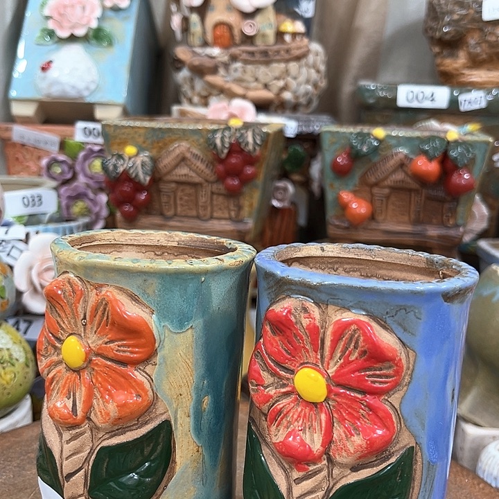 红陶粗陶多肉花盆