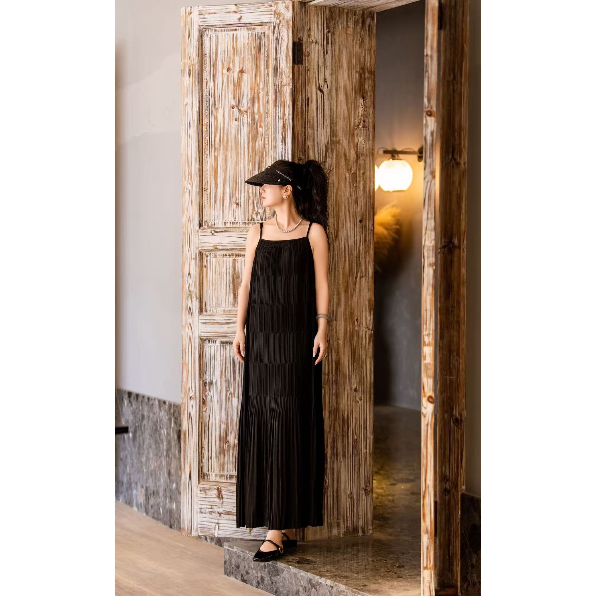 加莉精选【无双吊带裙】三次工艺贵货吊带裙