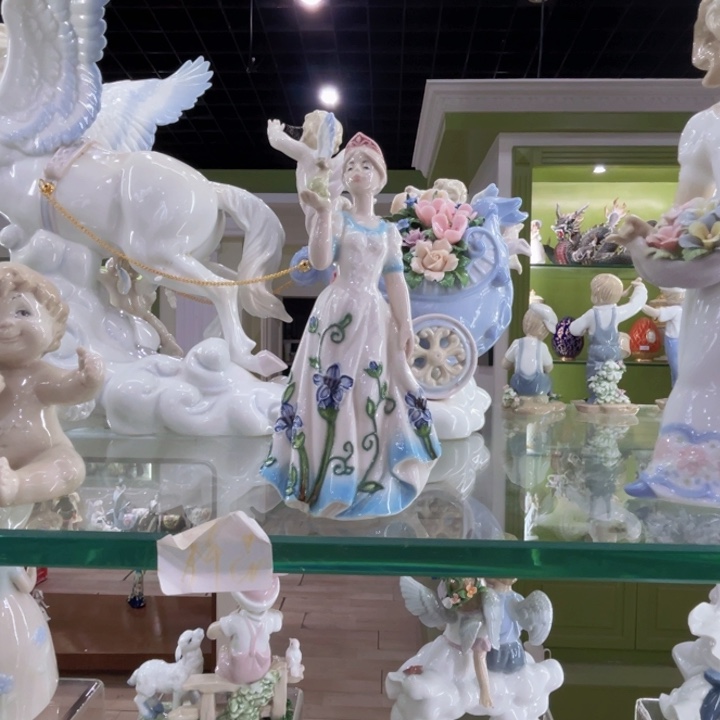 橙***燃无盖款新骨瓷14cm珐琅彩孩一个