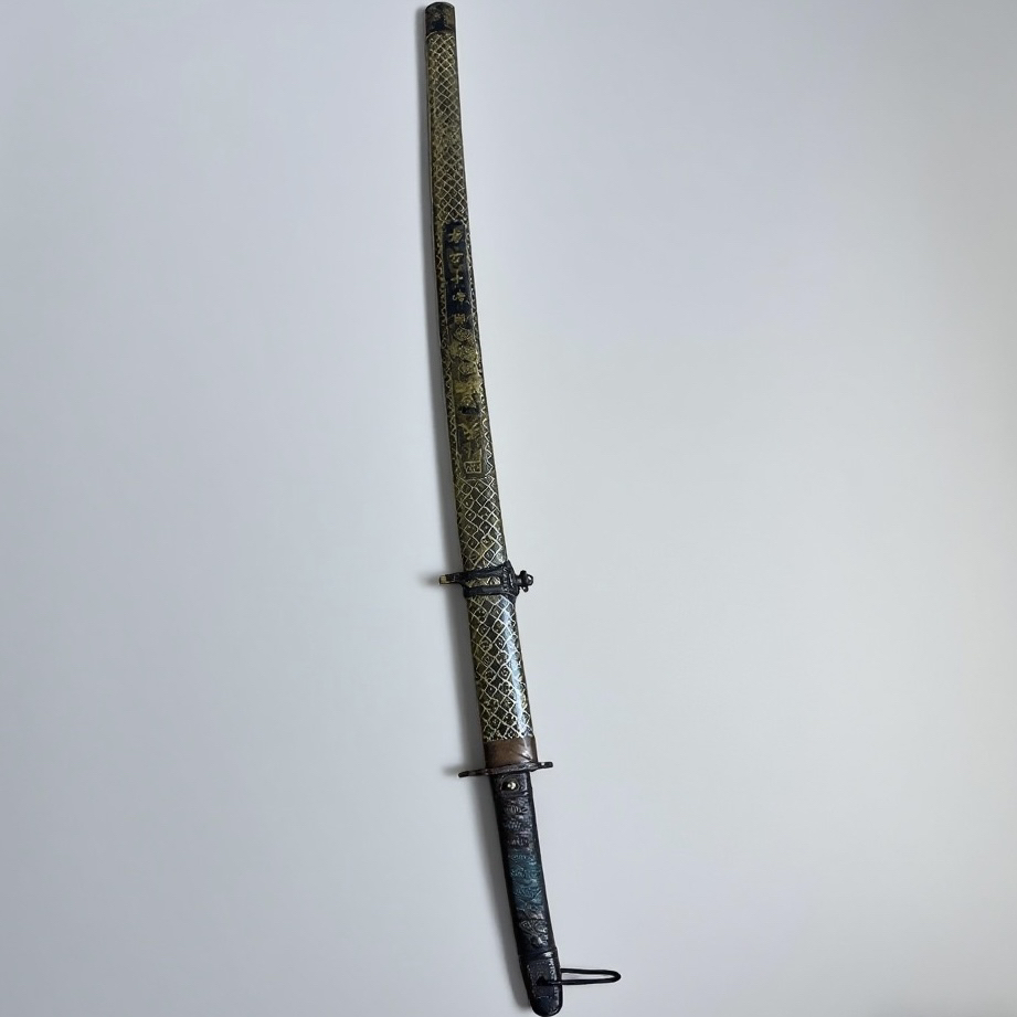 老美大武士手工刀收藏未开刃