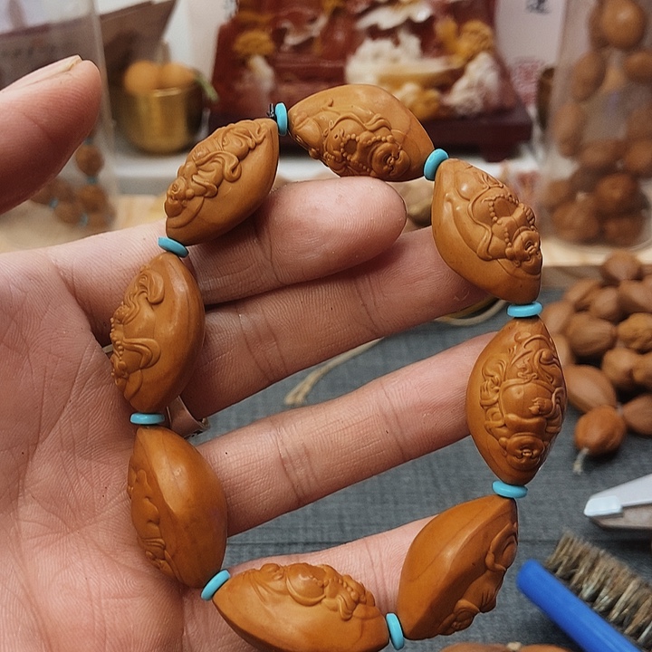 橄榄核手串/手链弥勒