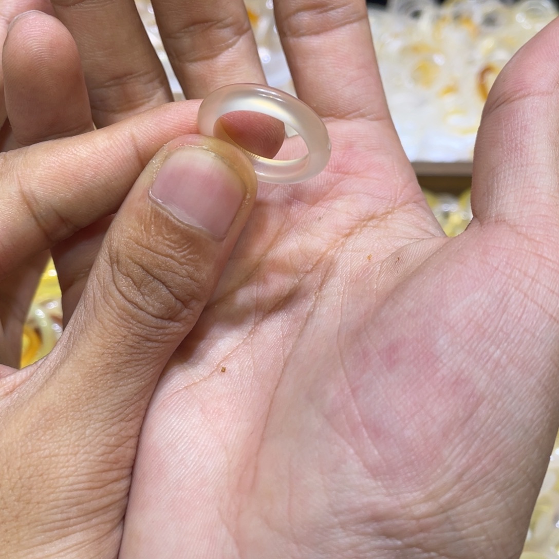 玛瑙/玉髓未镶嵌戒指548号港13