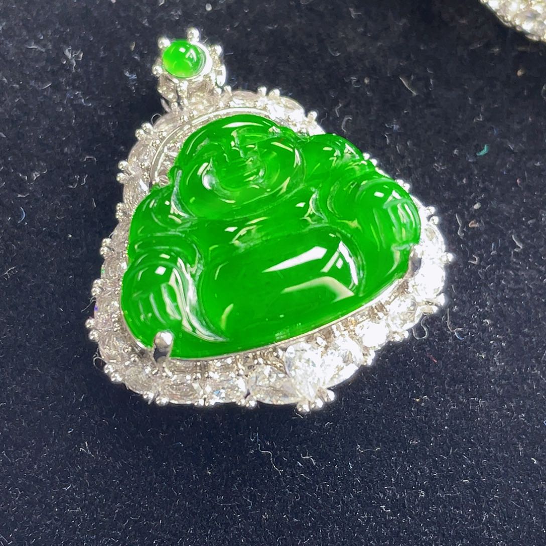 翡翠吊坠(不含链)未镶嵌