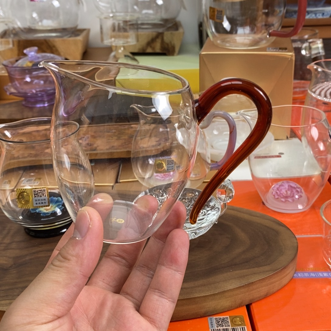 怡然茶海琥珀色样品微瑕