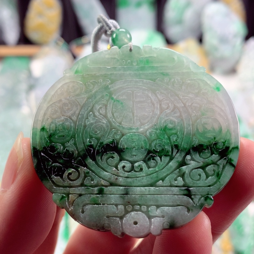 【闪购商品】翡翠吊坠(不含链)未镶嵌